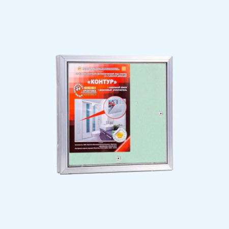 КР 20х20 КОНТУР 2.0 Люк под плитку со съемной дверцей и нажимным замком